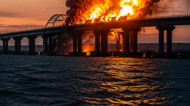 Ukraine Strikes Key Bridge to Crimea: A 