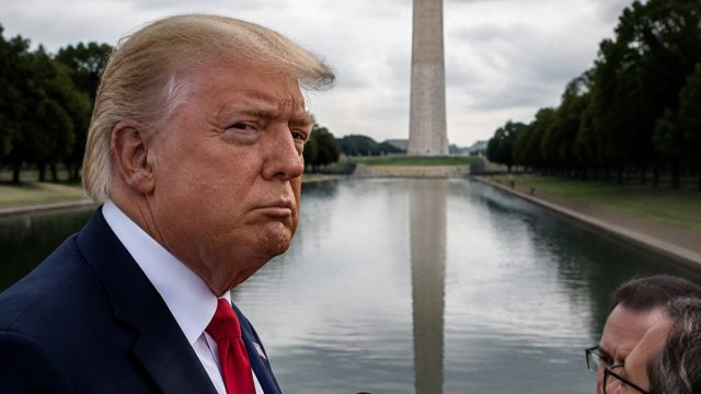 Trump Faces Scrutiny Over Reflecting Pool Controversy